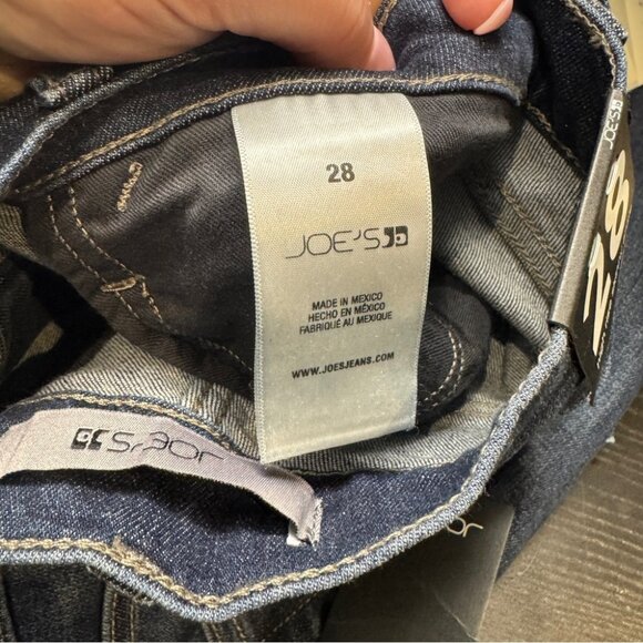 NWT Joe's Jeans High Rise Skinny Ankle in Dark Blue size 28 - Picture 6 of 7